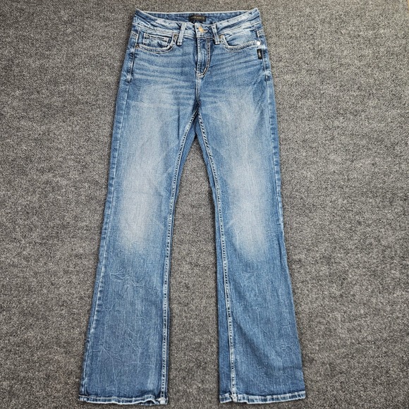 Silver Jeans Co. Denim - Silver Suki Bootcut Jeans Women's 28 L33 Mid Rise Med Wash Denim Stretch Blue